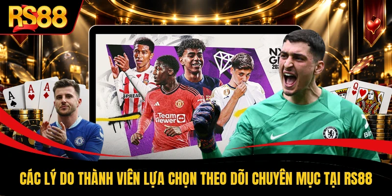 Các lý do thành viên lựa chọn theo dõi chuyên mục tại RS88