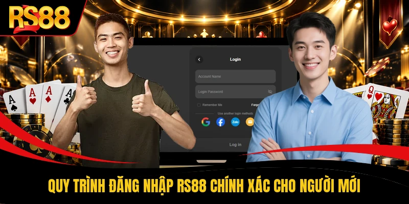 Quy trình đăng nhập RS88 chính xác cho người mới